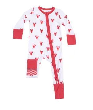 Crawfish Bamboo 2 Way Zipper Romper