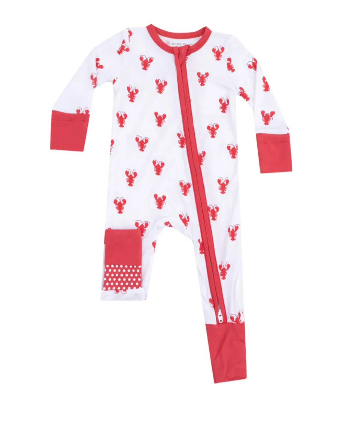 Crawfish Bamboo 2 Way Zipper Romper