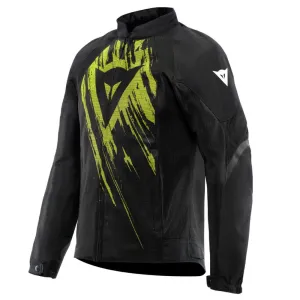 Dainese Herosphere Tex Jacket Black / Fluo Yellow Tarmac