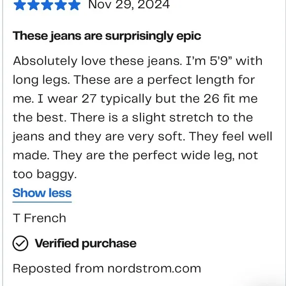 DAZE Far Out Patch Pocket Wide Leg Jeans