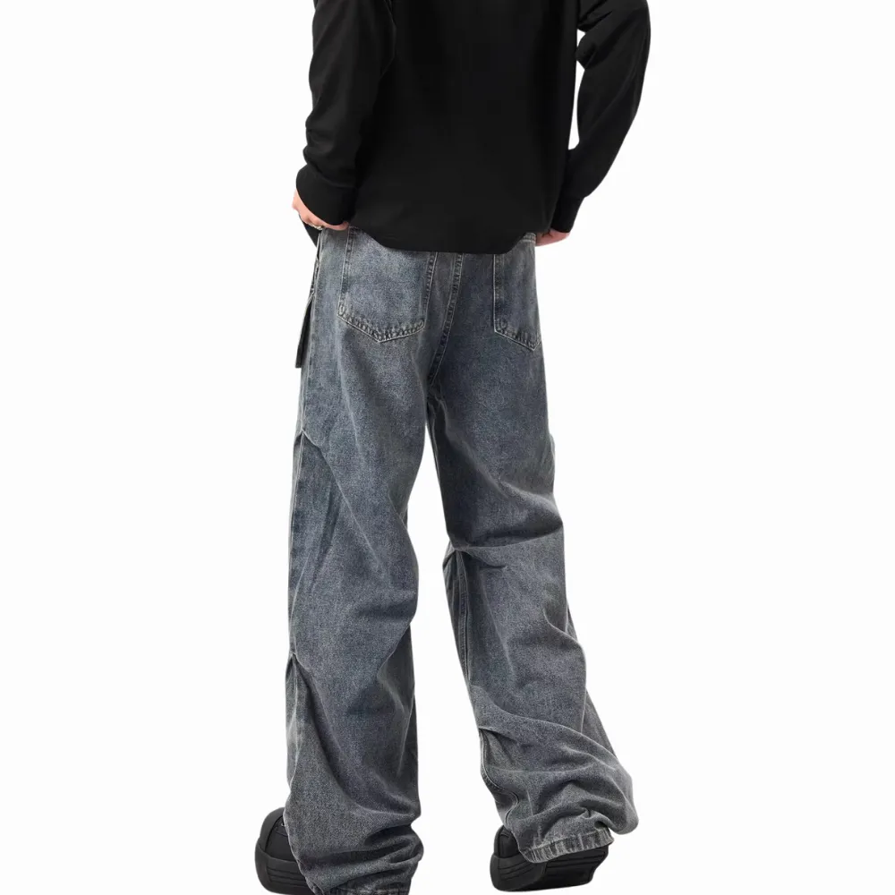 DF|Large Pockets Cargo Jeans