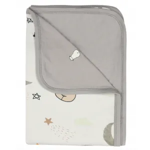 Double Layer Blanket -Goodnight Baa Baa White - 36M