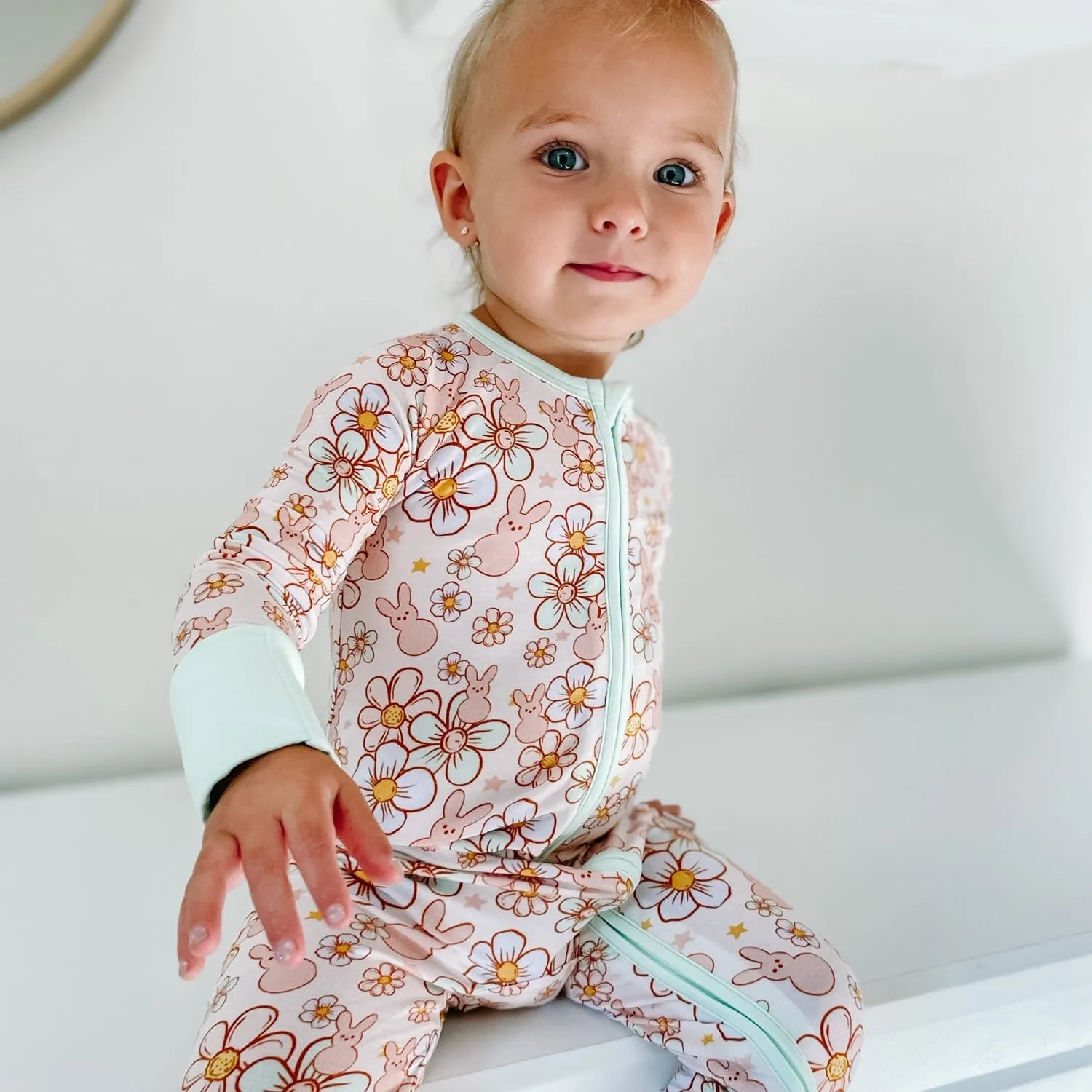 Dream Big Little Co Bunny BloomZzz Dream Romper