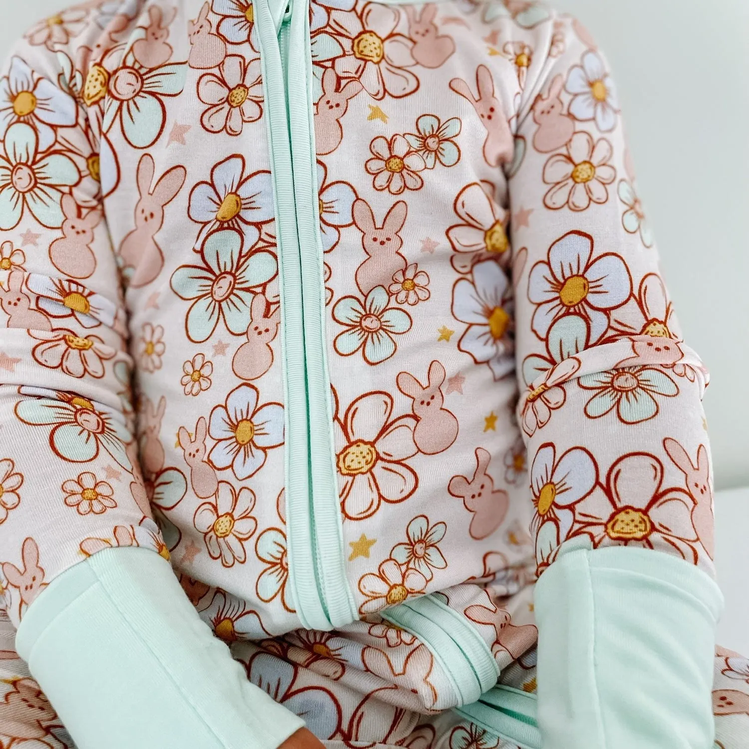 Dream Big Little Co Bunny BloomZzz Dream Romper