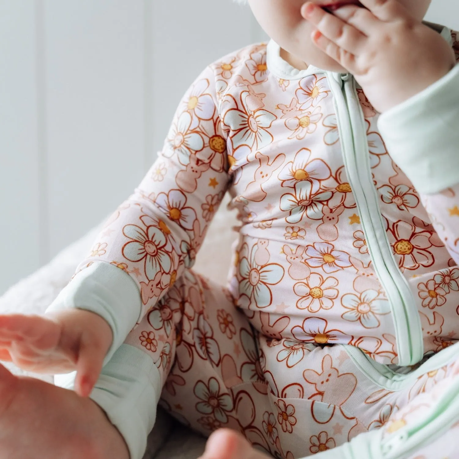 Dream Big Little Co Bunny BloomZzz Dream Romper