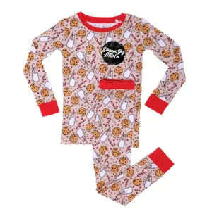 Dream Big Little Co Christmas Milk & Cookies L/S Dream Set