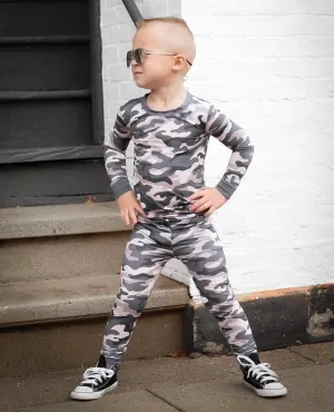 Dream Big Little Co Commander Camo L/S Dream Set