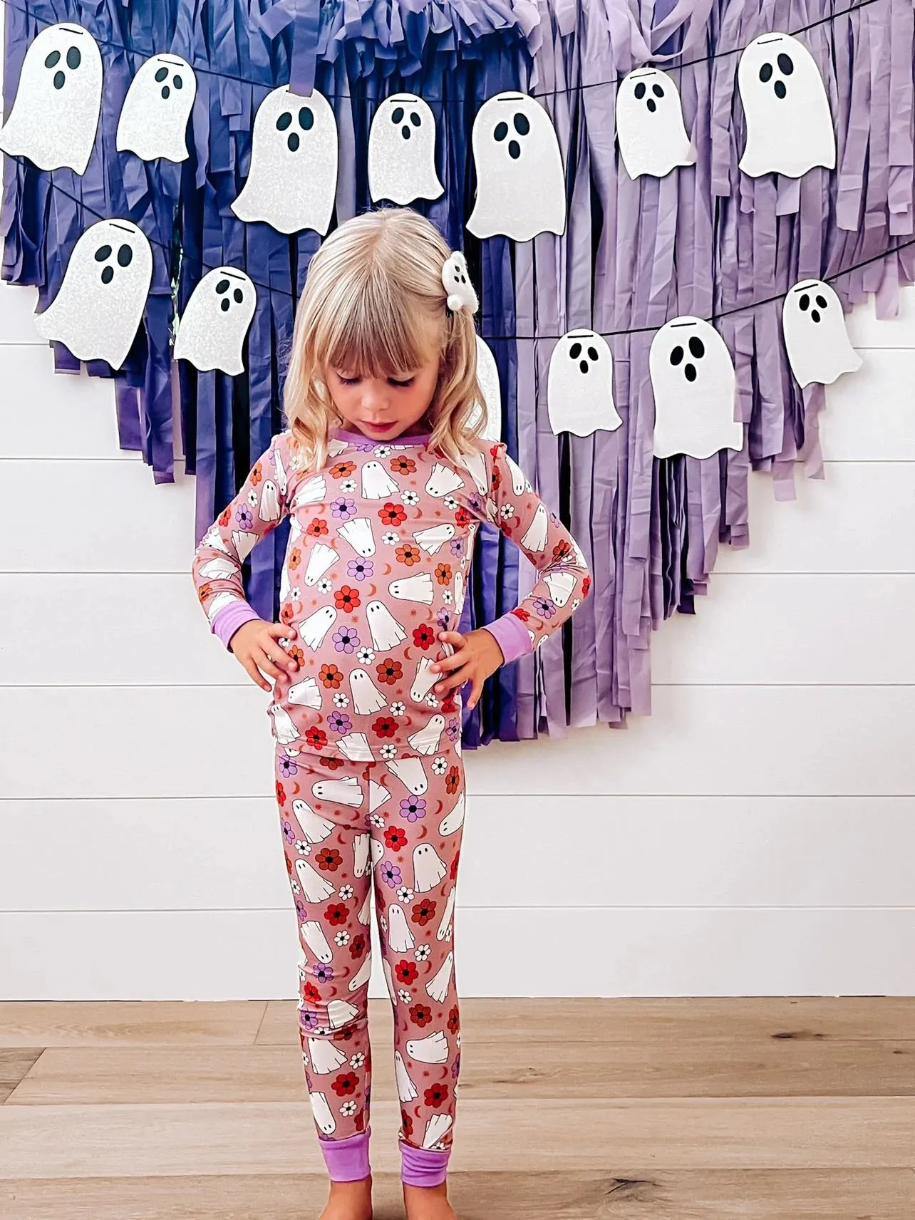 Dream Big Little Co Groovy Ghost L/S Dream Set
