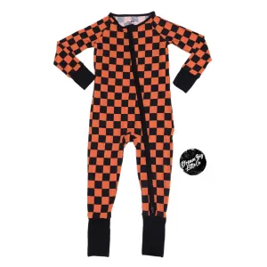 Dream Big Little Co Spooky Checkers Dream Romper
