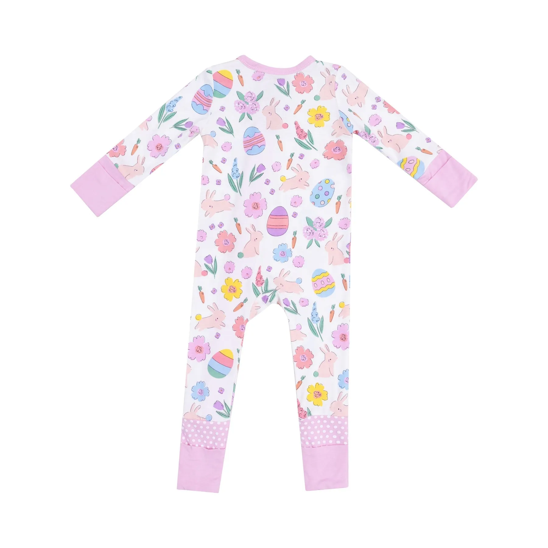 Easter Bunny Zipper Romper