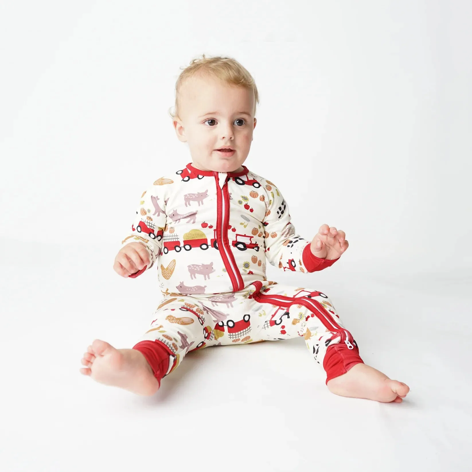 Farm Friends Bamboo Convertible PJs