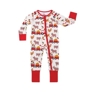 Farm Friends Bamboo Convertible PJs