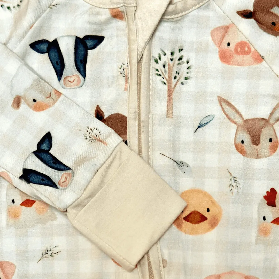 Farm Friends Pajama | Bamboo