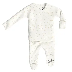 Footed Romper - Cheetah