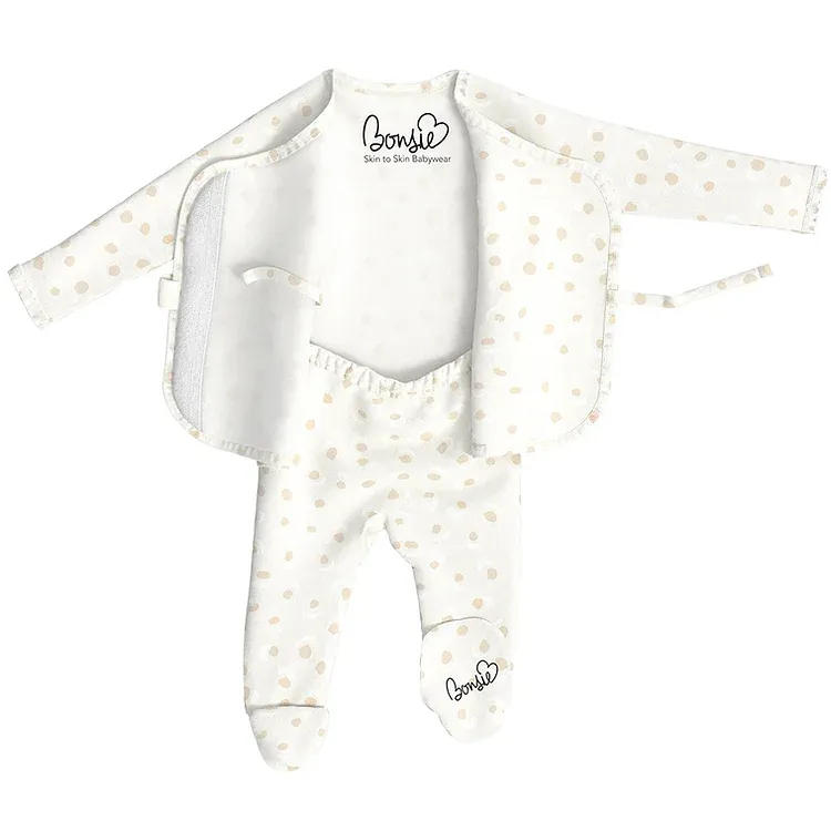 Footed Romper - Cheetah