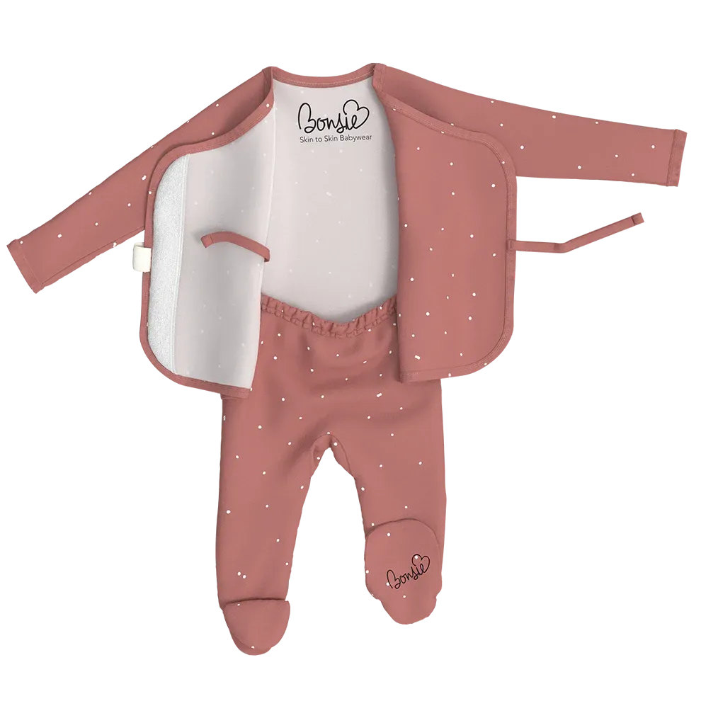 Footed Romper - Dottie