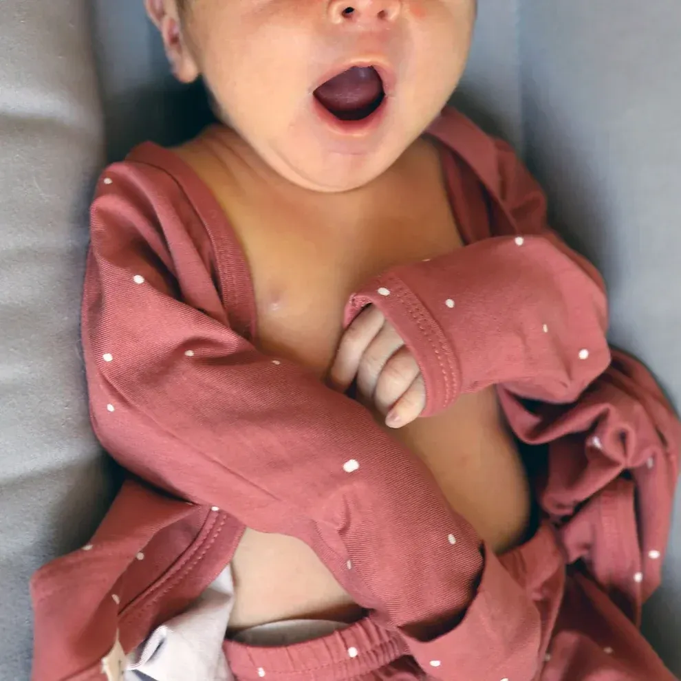 Footed Romper - Dottie