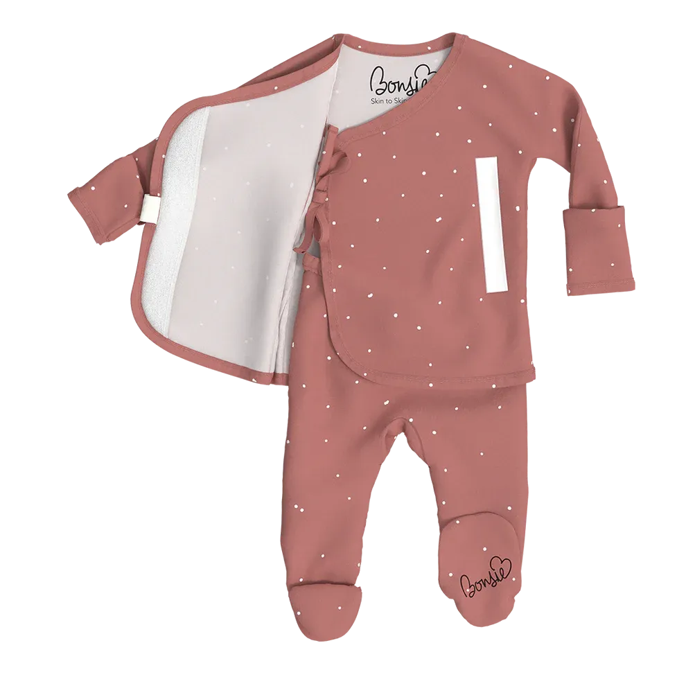 Footed Romper - Dottie