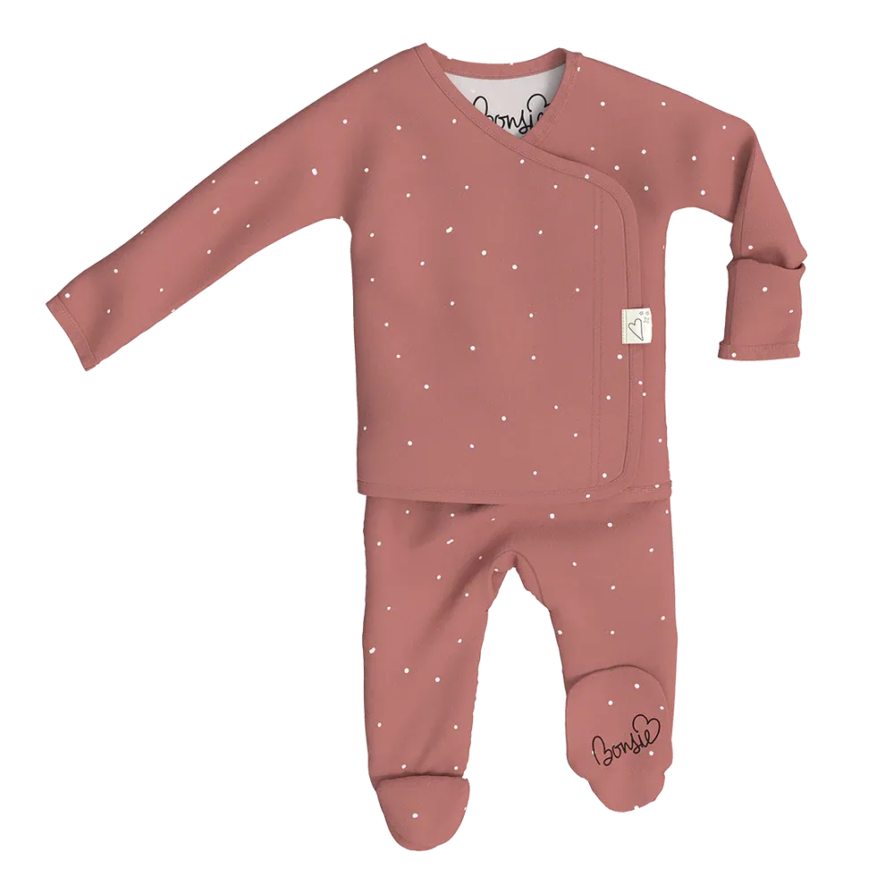 Footed Romper - Dottie