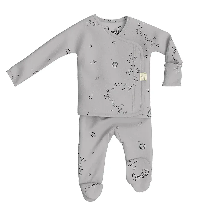 Footed Romper - Galatic