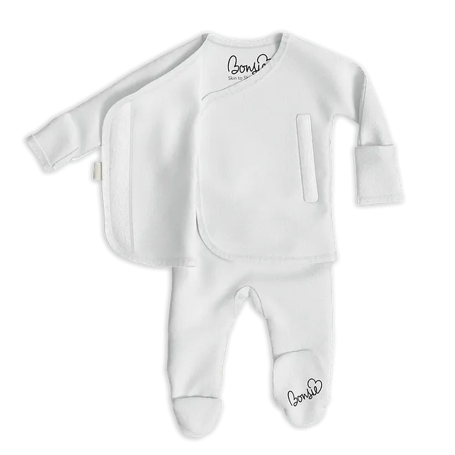 Footed Romper - Milk