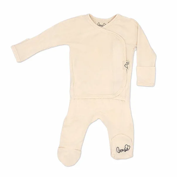 Footed Romper - Oat