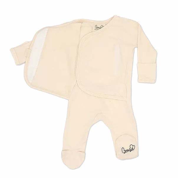 Footed Romper - Oat