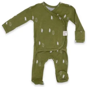 Footed Romper - Pine
