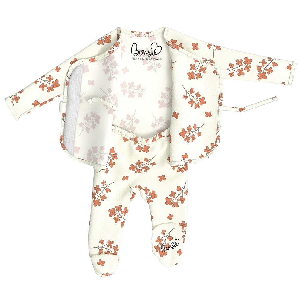 Footed Romper - Posy