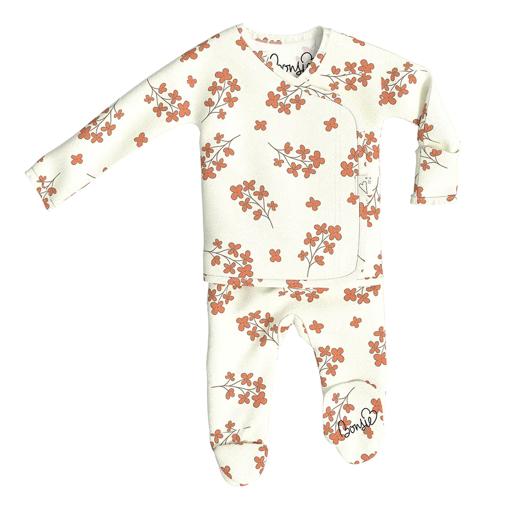 Footed Romper - Posy