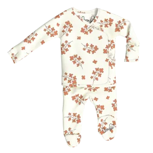 Footed Romper - Posy