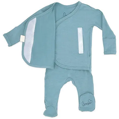 Footed Romper - Ripple