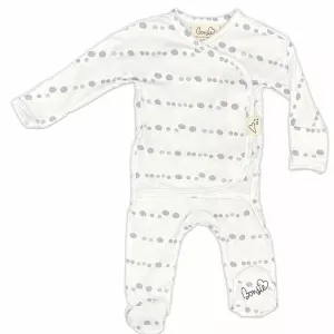 Footed Romper - Skipping Stones