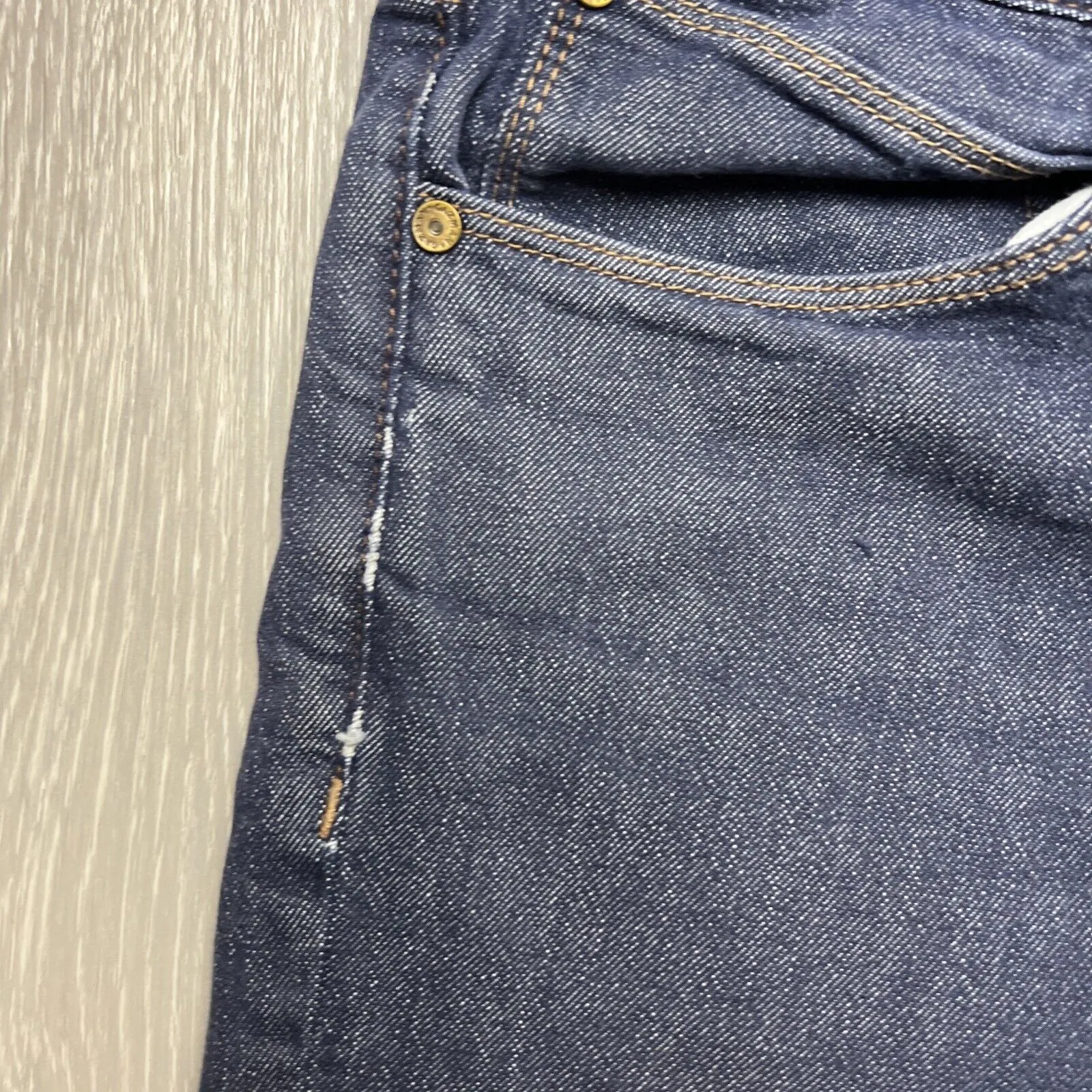 Gazman Mens Modern Fit Blue Denim Jeans Size 34