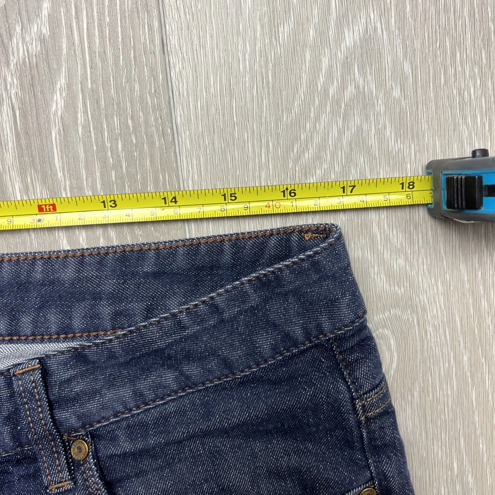 Gazman Mens Modern Fit Blue Denim Jeans Size 34