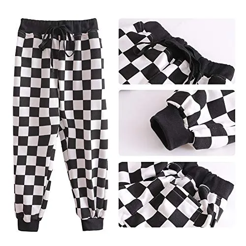 Girls' Sweatpants Loose Drawstring Active Jogger Pants