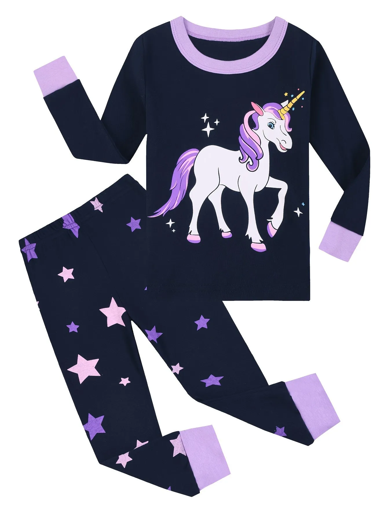 Girls Unicorn Pajama Set - Soft & Cozy Sleepwear for Kids | Cute Unicorn Nightwear