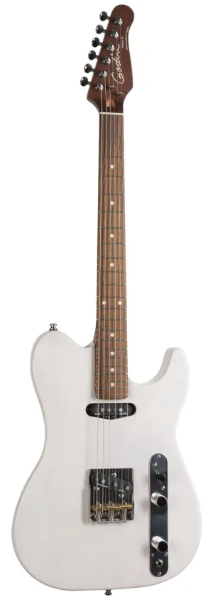 Godin 049349 Stadium HT Trans White RN Electric Guitar Made In Canada