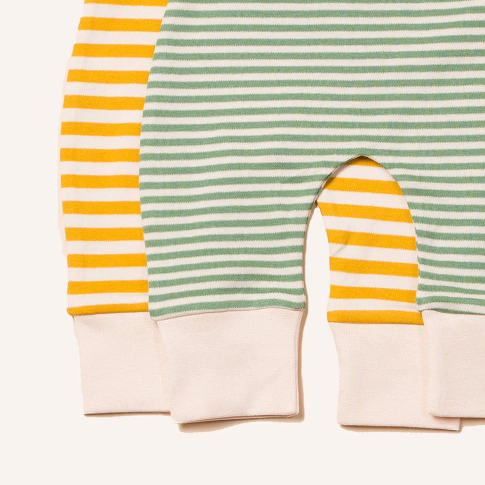 Gold & Alpine Green Wriggle Bottom Set