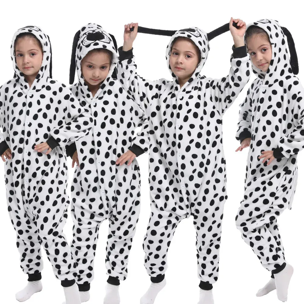 Halloween Cosplay Costume Girls Unicorn Onesies Children's Pajamas One Piece Hooded Jumpsuits Kids Onesie Rompers