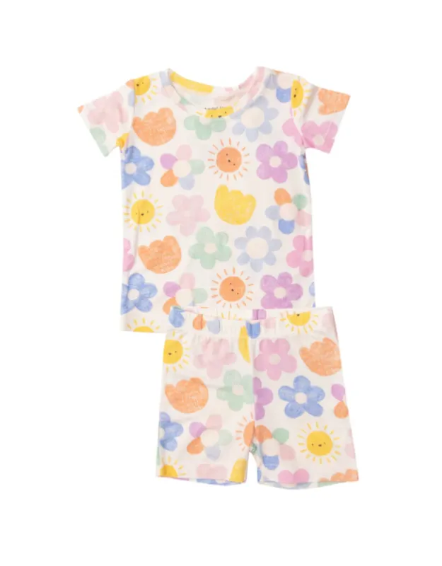 Happy Suns Bamboo Short Lounge Set