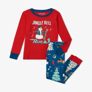 hatley rocking holidays kids applique pajama set