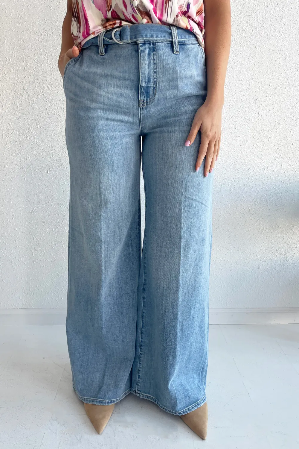 High Rise Super Stride w/ Belt 32ins