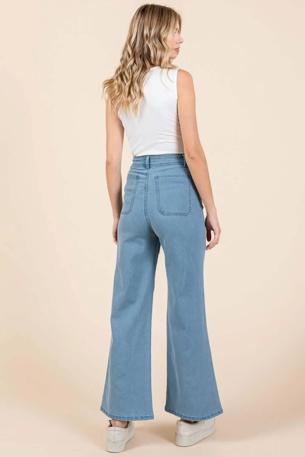 High Waist Wide Leg Jeans – Modern Flare Denim