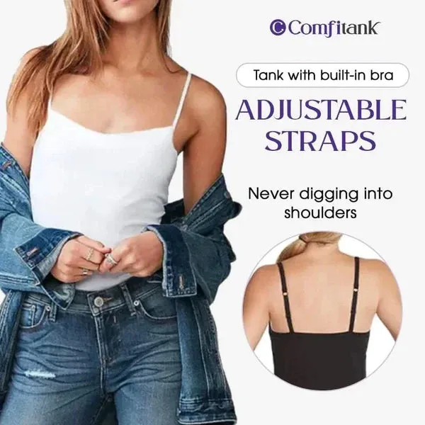 Hot sale Women Tank Top with Built in Bra Camisole