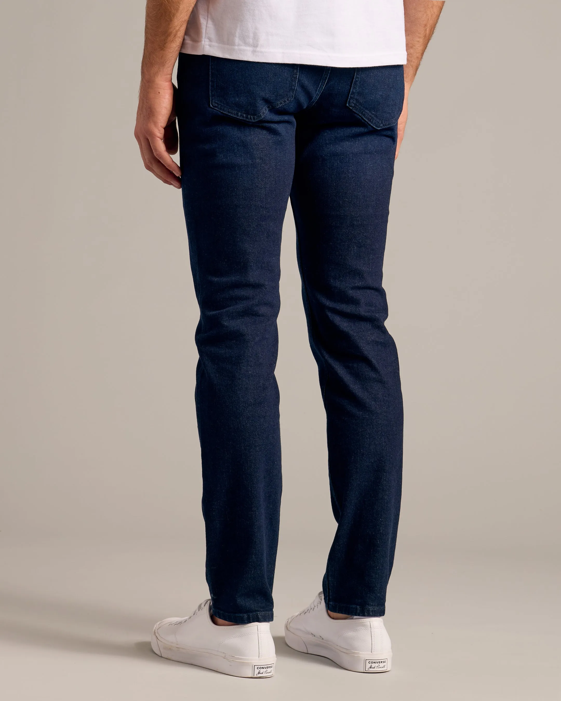 Indigo Rinse Slim Authentic Denim Jeans 2-Pack