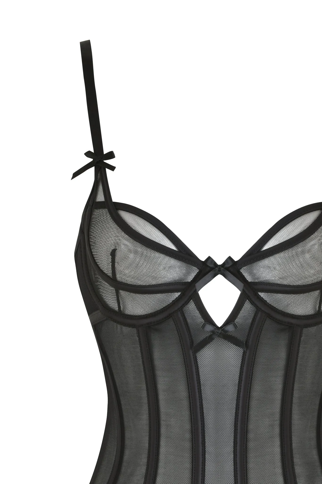JACQUELINE BODYSUIT - BLACK