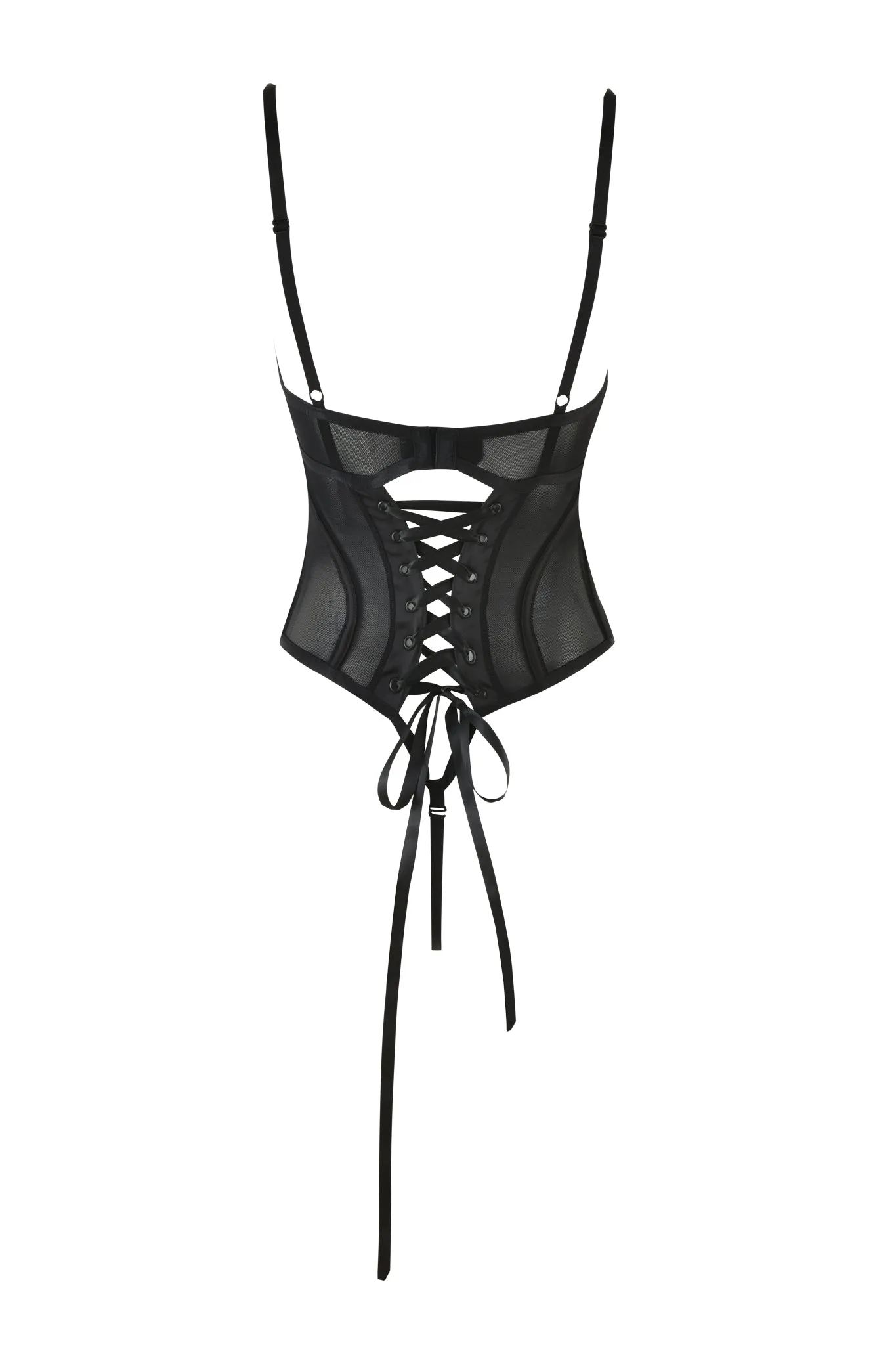 JACQUELINE BODYSUIT - BLACK