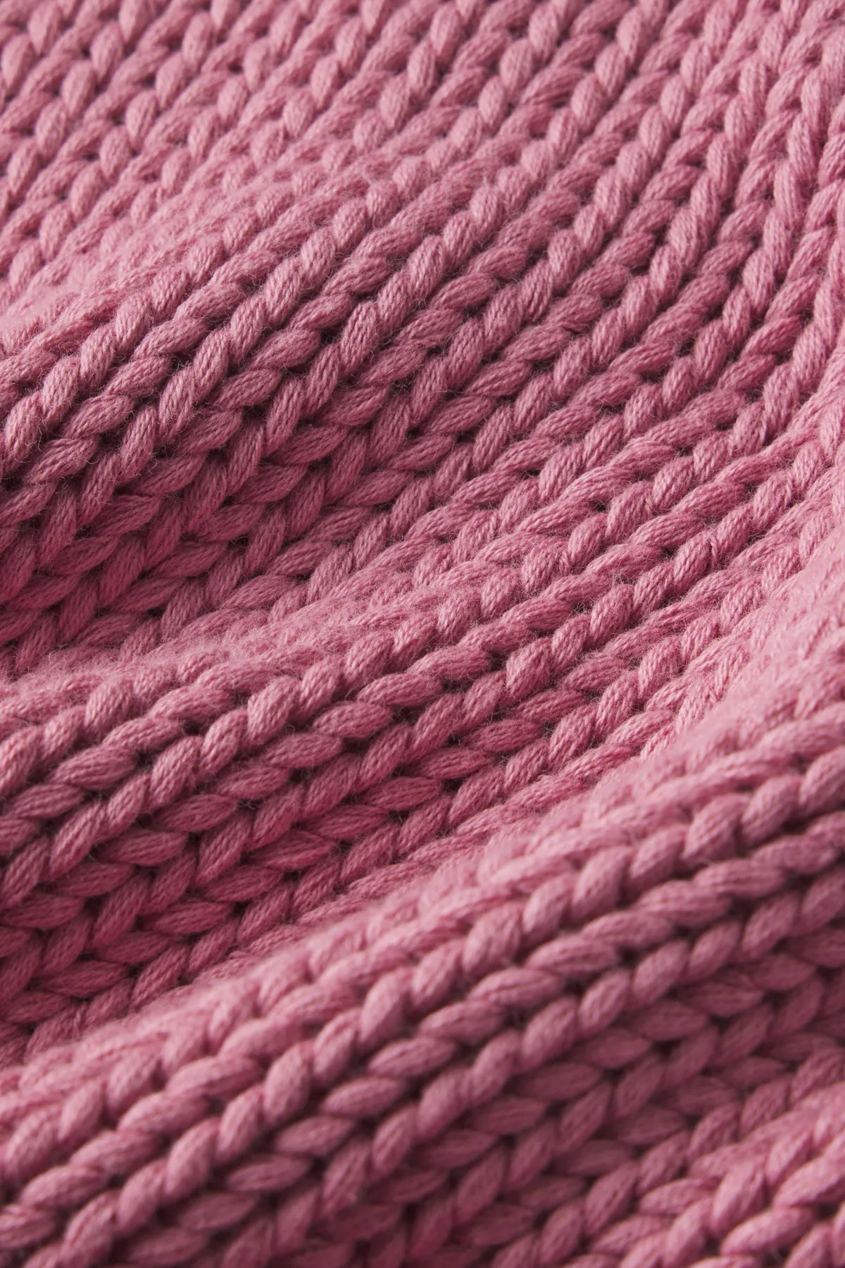 Jane Cotton Sweater in Light Camellia