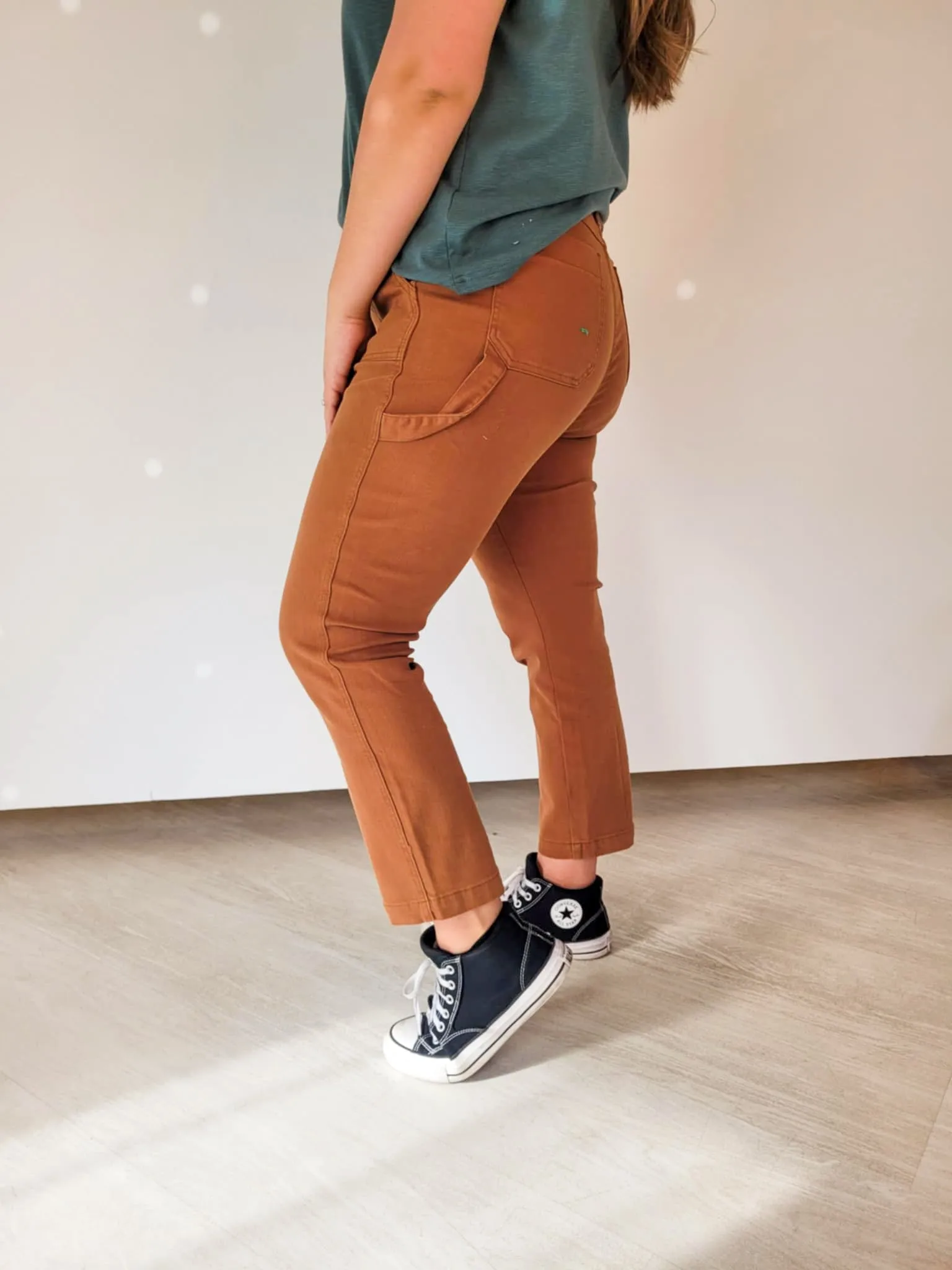 Judy Blue Brown Utility Jeans